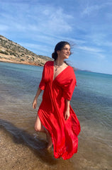 Vestido Mágico - Rojo Escarlata