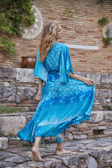 Sirena Azul Kimono / Wrap dress