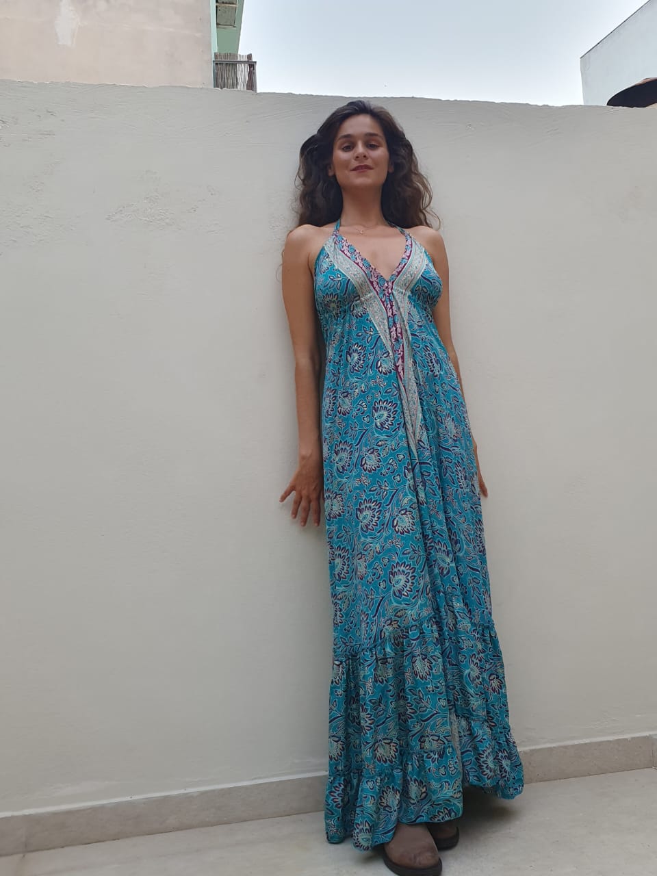 Hera Dress - Turquoise