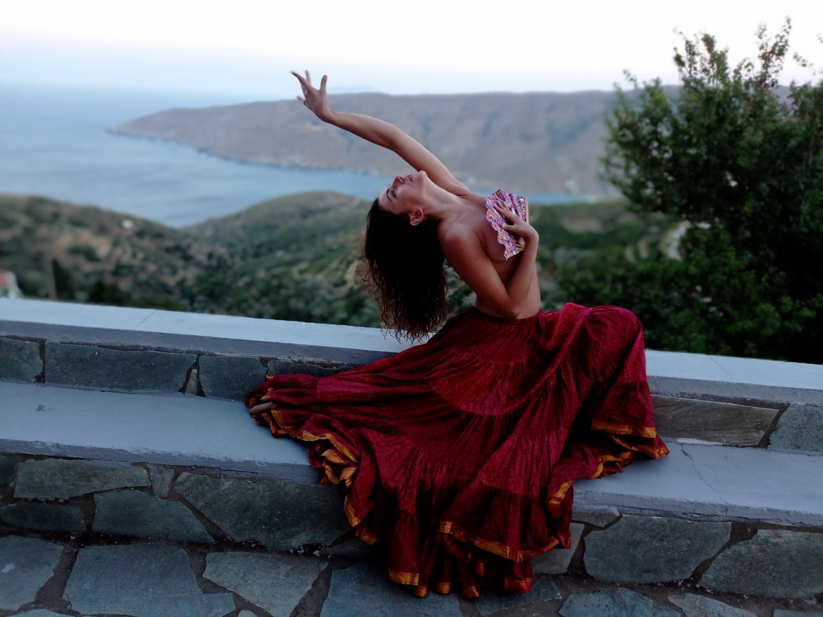 Gypsy Skirt Unique - Red