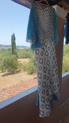 White- Silver Kimono_ Unique