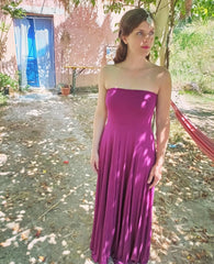 Vestido Sufi Lycra - Magenta
