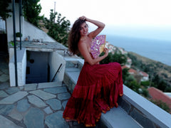 Gypsy Skirt Unique - Red