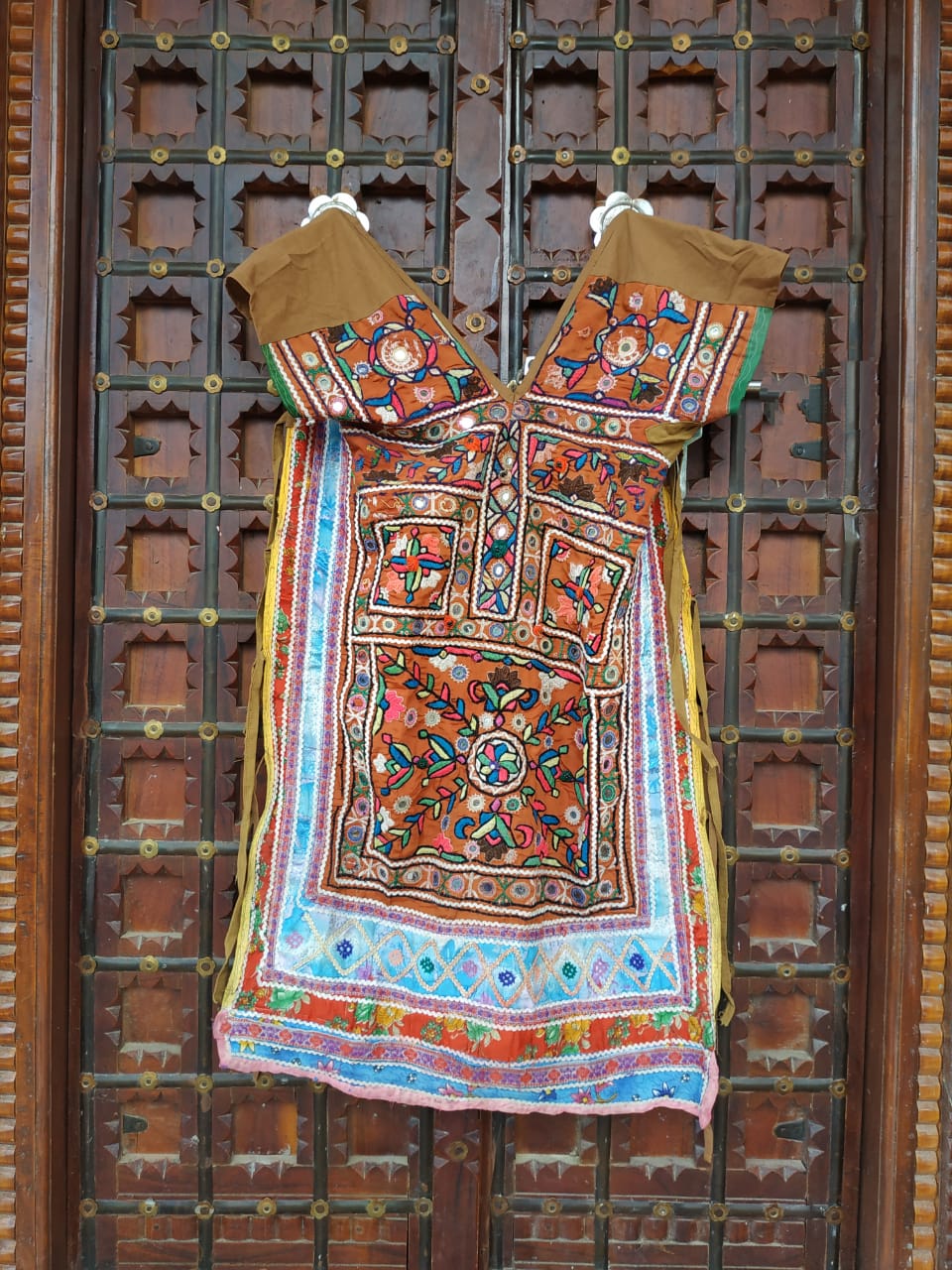 Vestido Ritual Handmade - Corto - Marrón