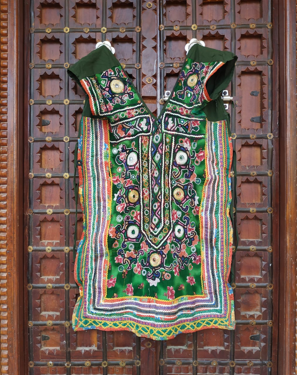 Vestido Ritual Handmade - Corto - Verde