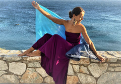 Vestido Sufi Lycra - Magenta